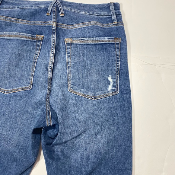 I.ndigo S.aints Dark Wash Petit Fit Flare Jeans Size 28 - Picture 5 of 15